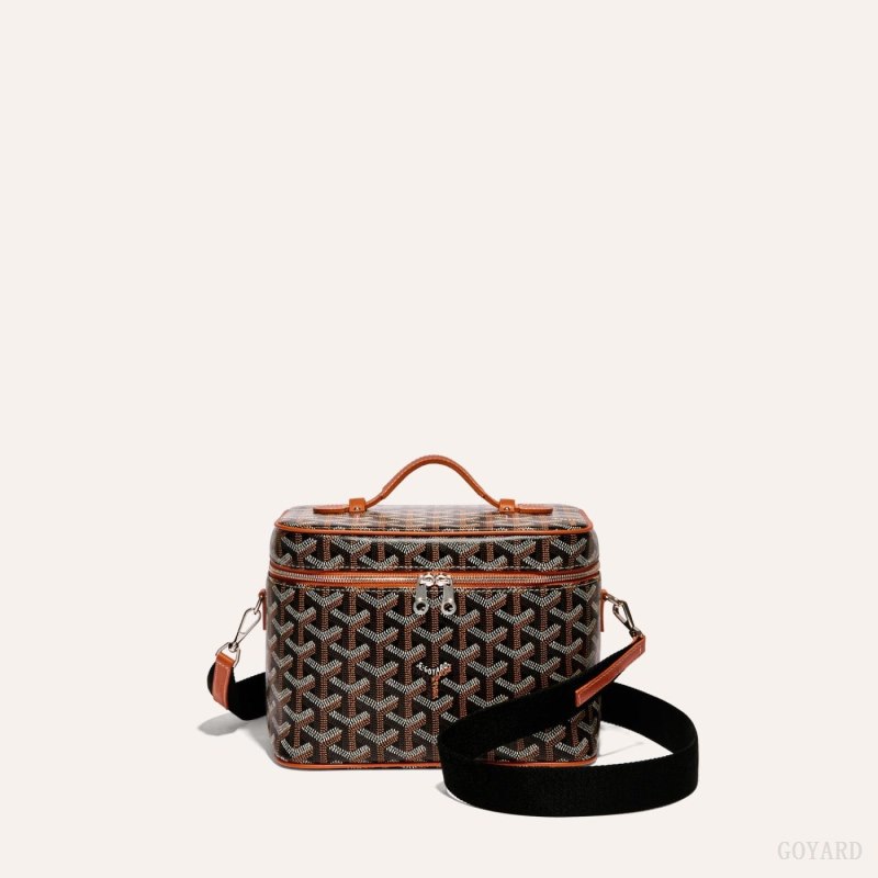 Goyard SANGLE PM STRAP Veskestropp Svarte Brune | GY-WEY0138