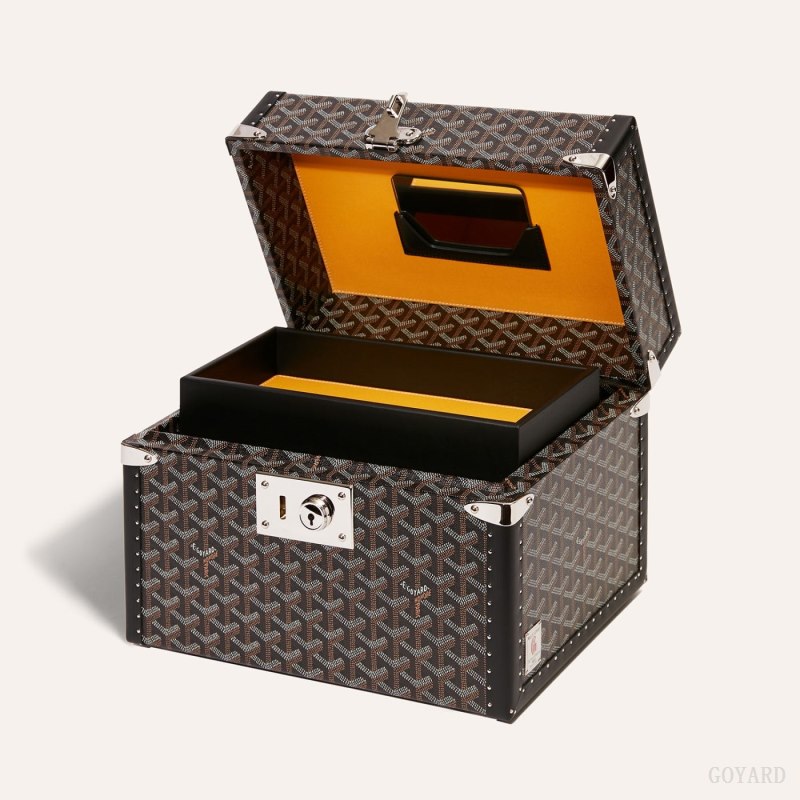Goyard SARDAIGNE VANITY CASE Boxes Svarte | GY-UKM3075