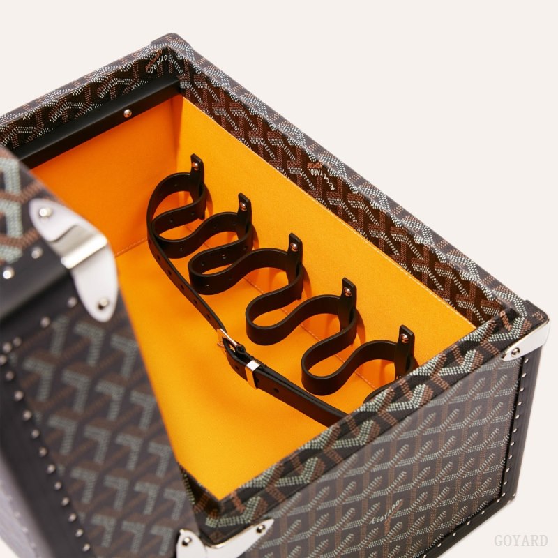 Goyard SARDAIGNE VANITY CASE Boxes Svarte | GY-UKM3075