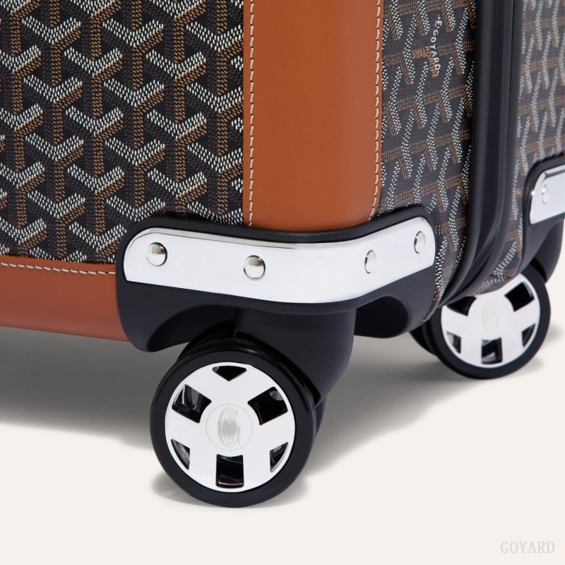 Goyard SATOLAS GM ROLLING SUITCASE Koffert Svarte Brune | GY-PKR8125