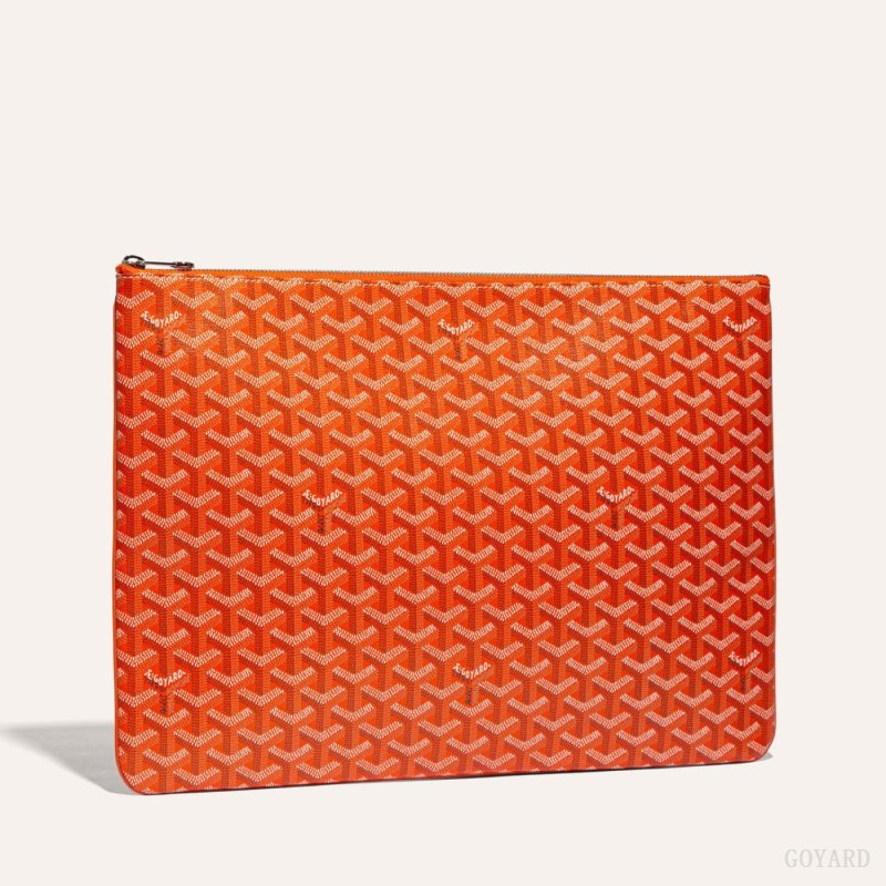 Goyard SENAT GM DOCUMENT CASE Pouches Oransje | GY-NQP6794