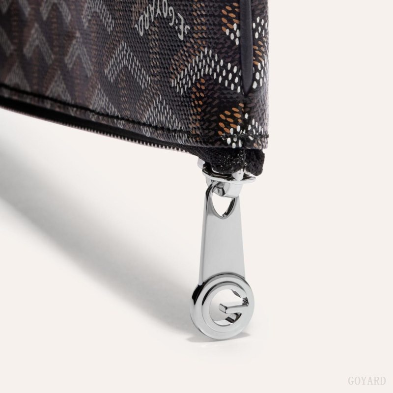 Goyard SENAT GM DOCUMENT CASE Pouches Svarte | GY-QDG2005