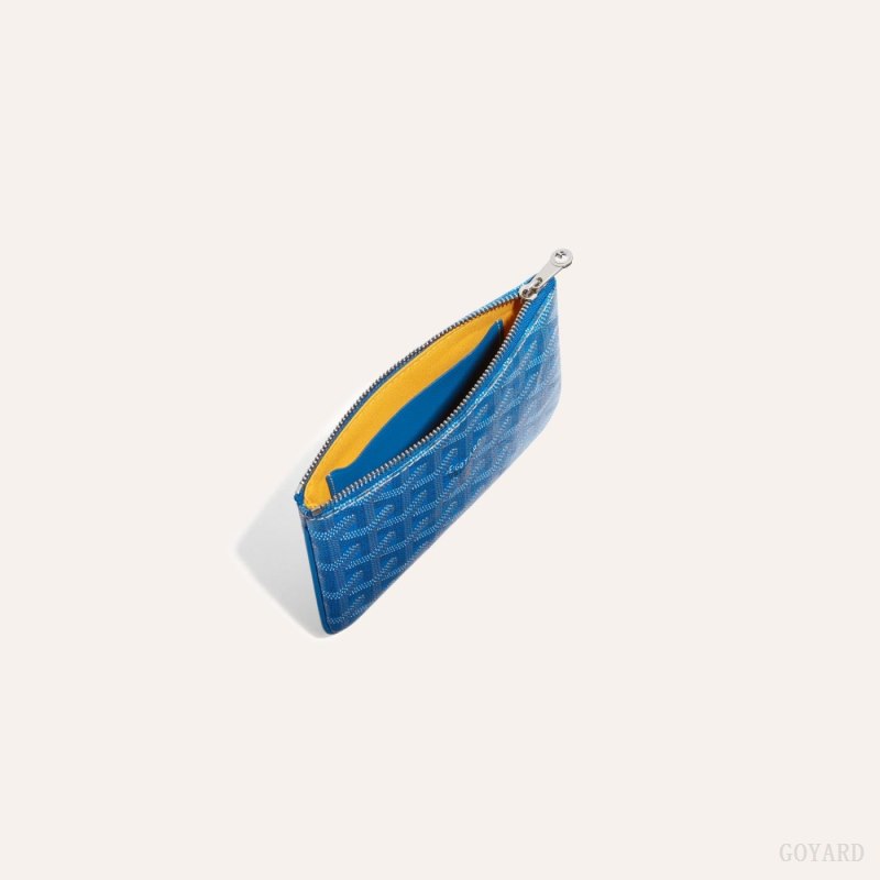 Goyard SÉNAT MINI WALLET Lommebok Blå | GY-ULW4799