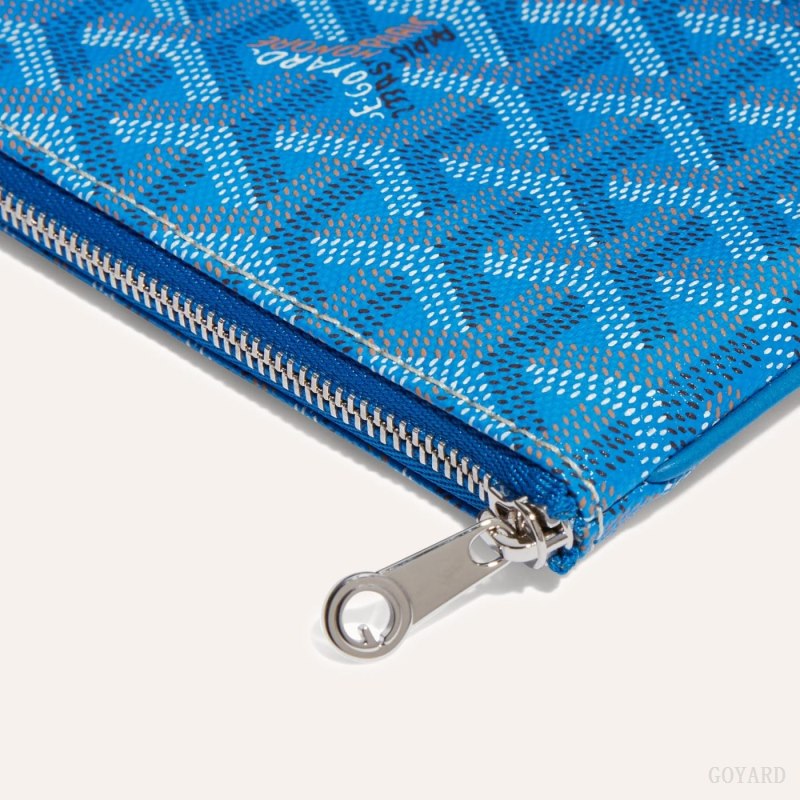 Goyard SÉNAT MINI WALLET Lommebok Blå | GY-ULW4799
