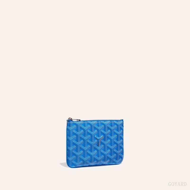 Goyard SÉNAT MINI WALLET Lommebok Blå | GY-ULW4799