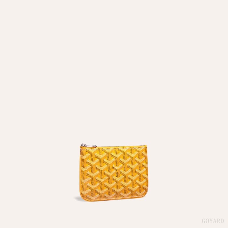 Goyard SÉNAT MINI WALLET Lommebok Gul | GY-OXS4066