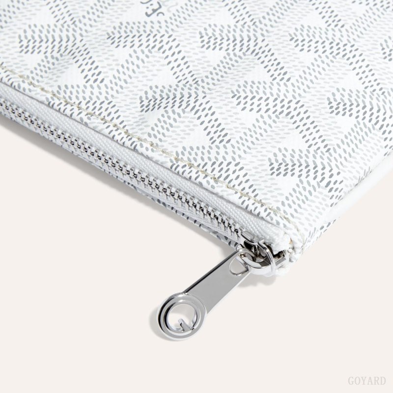 Goyard SÉNAT MINI WALLET Lommebok Hvite | GY-XLF8885