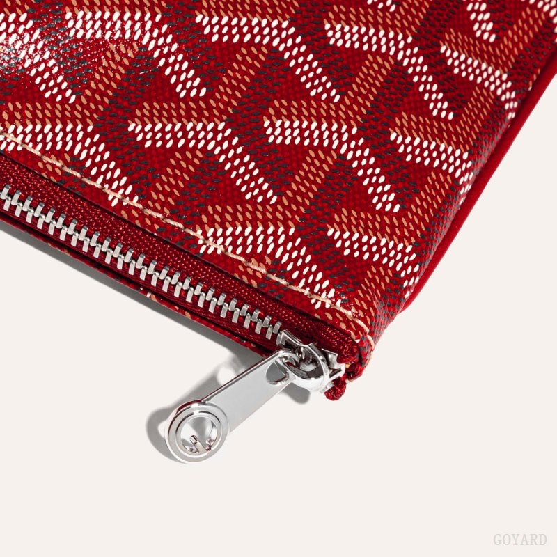 Goyard SÉNAT MINI WALLET Lommebok Rød | GY-YXU1620