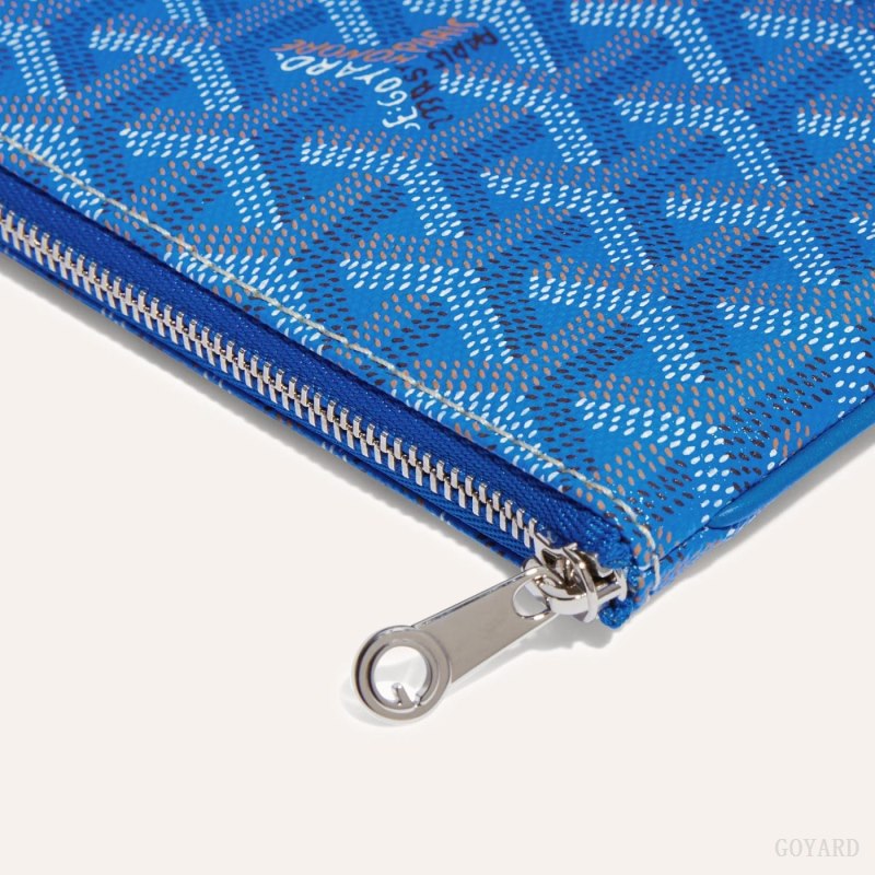 Goyard SÉNAT MM POCKET Accessories Blå | GY-CJY5158