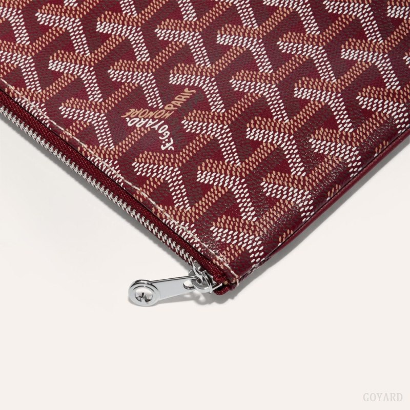 Goyard SÉNAT MM POCKET Accessories Burgunder | GY-BBA8849