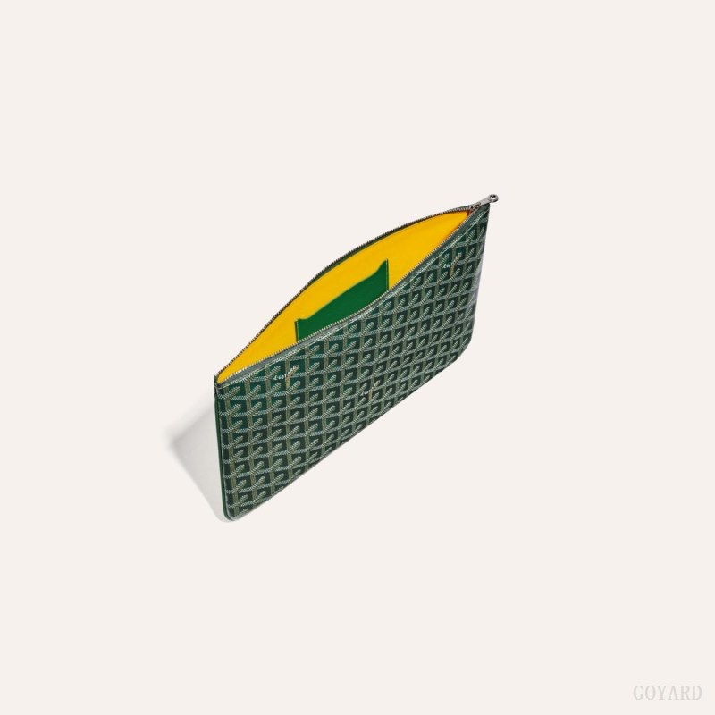 Goyard SÉNAT MM POCKET Accessories Grønn | GY-GOM1326