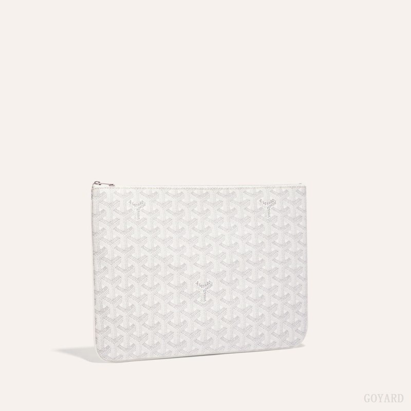 Goyard SÉNAT MM POCKET Accessories Hvite | GY-ZLS2110