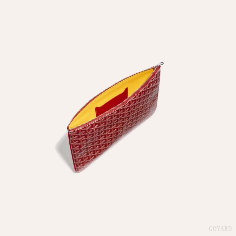 Goyard SÉNAT MM POCKET Accessories Rød | GY-ELR6207