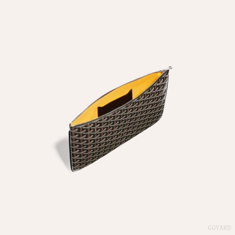 Goyard SÉNAT MM POCKET Accessories Svarte | GY-YCT9862