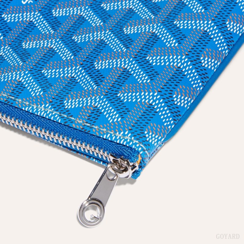 Goyard SÉNAT PM POCKET Små Skinnvarer Blå | GY-TME5687