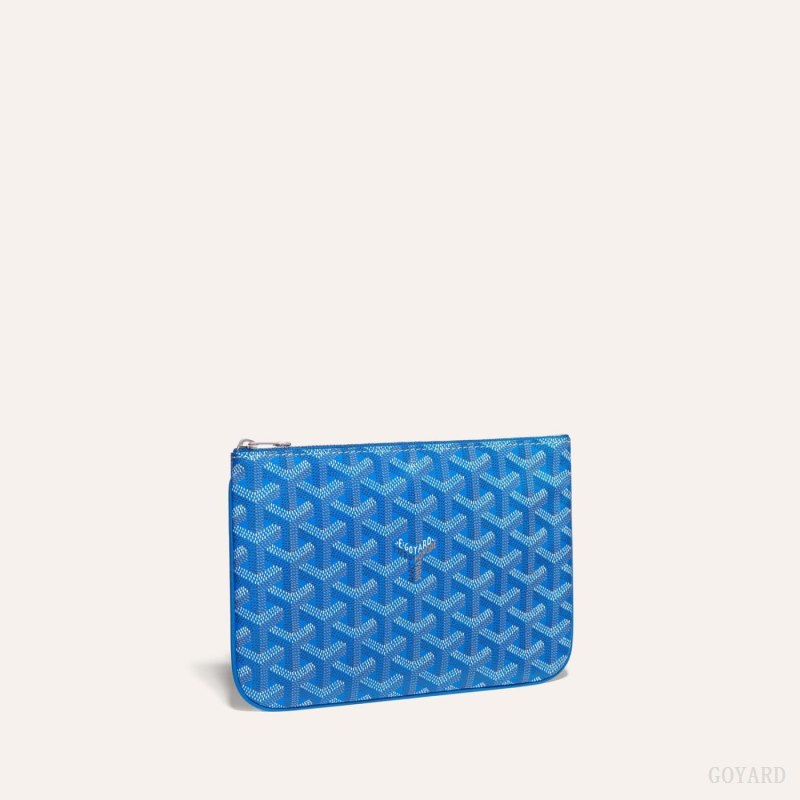 Goyard SÉNAT PM POCKET Små Skinnvarer Blå | GY-TME5687