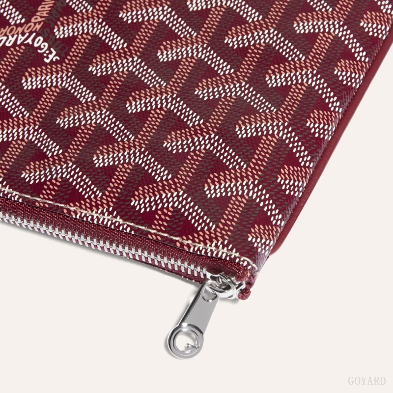 Goyard SÉNAT PM POCKET Små Skinnvarer Burgunder | GY-AOP2030