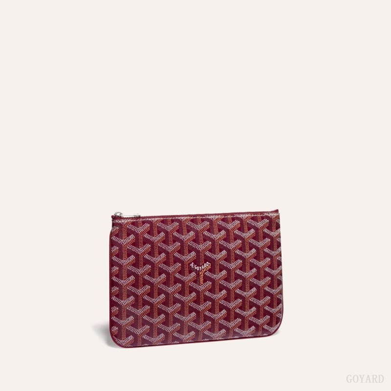 Goyard SÉNAT PM POCKET Små Skinnvarer Burgunder | GY-AOP2030