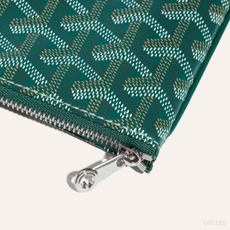 Goyard SÉNAT PM POCKET Små Skinnvarer Grønn | GY-SCG5264