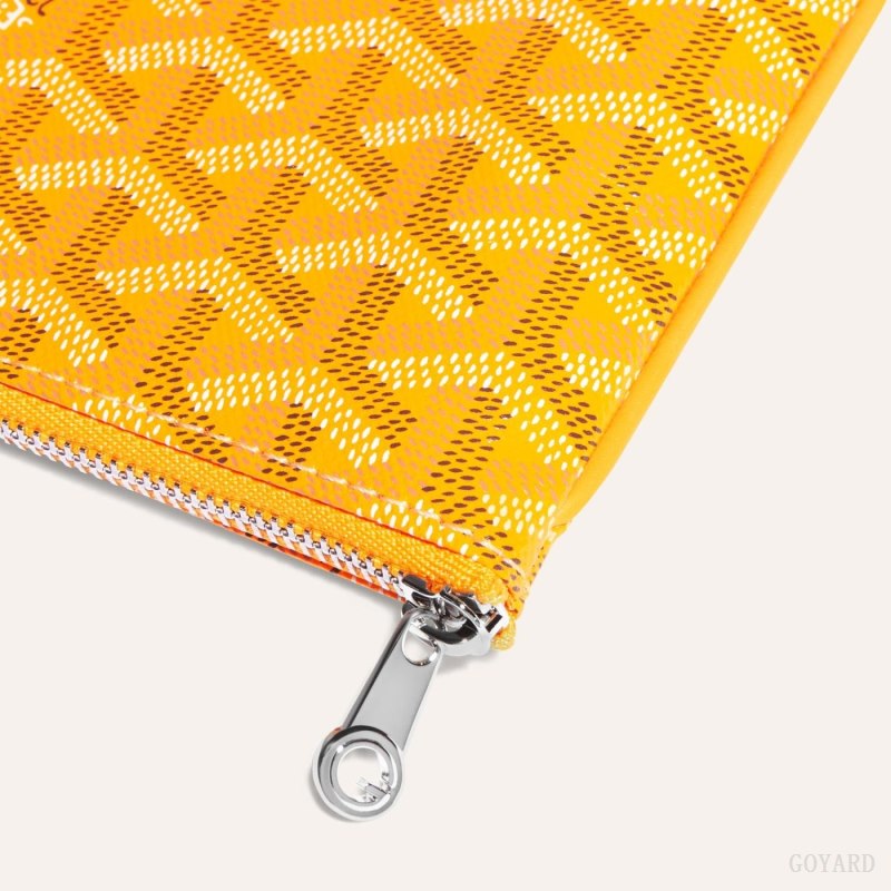 Goyard SÉNAT PM POCKET Små Skinnvarer Gul | GY-EFS9701