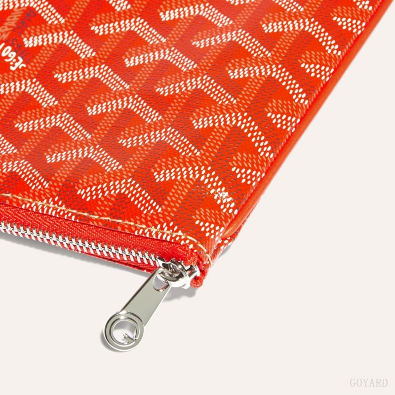 Goyard SÉNAT PM POCKET Små Skinnvarer Oransje | GY-DEI9998