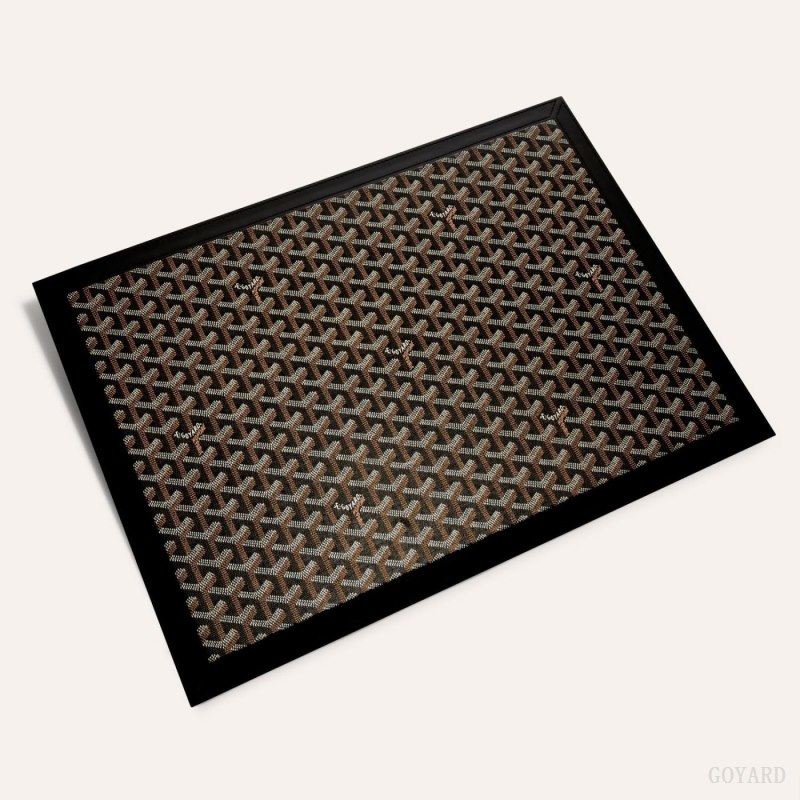 Goyard SOUS-MAIN DESK PAD Accessories Svarte | GY-EOL8334