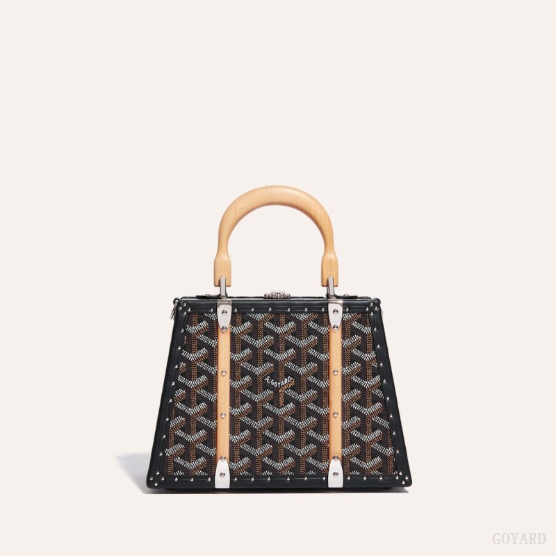 Goyard Saïgon Mini Trunk Bag Vesker Svarte | GY-FQA9417