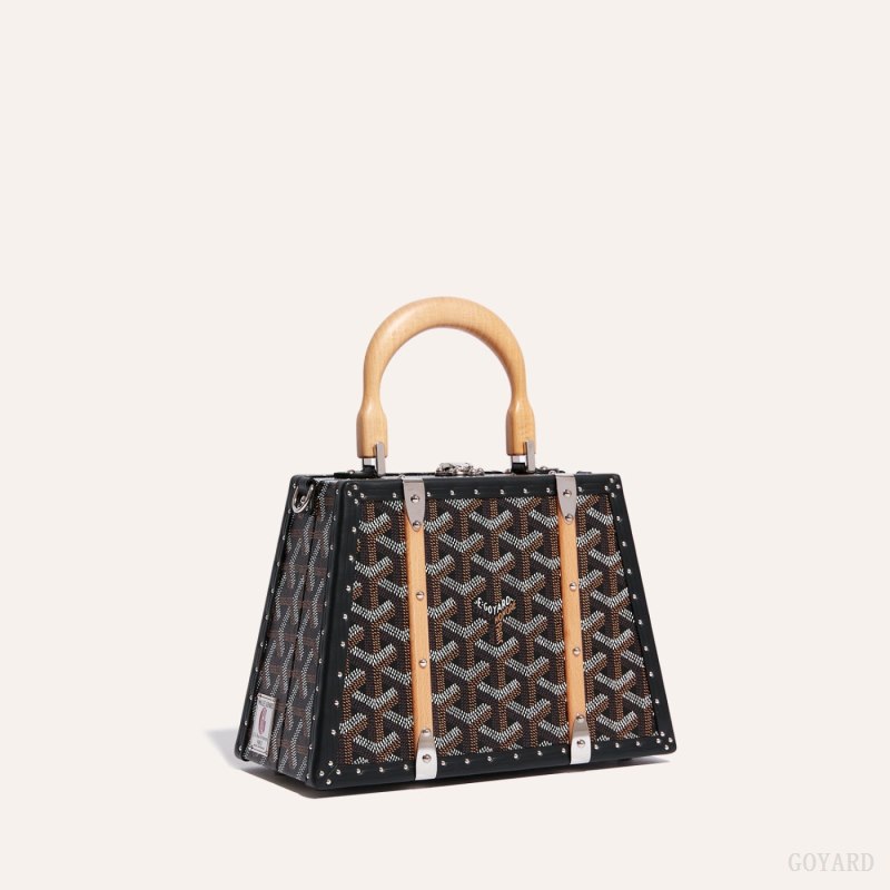 Goyard Saïgon Mini Trunk Bag Vesker Svarte | GY-FQA9417