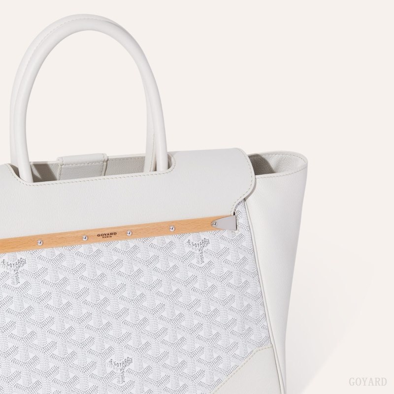 Goyard Saïgon tote bag Håndveske Hvite | GY-XFN3649