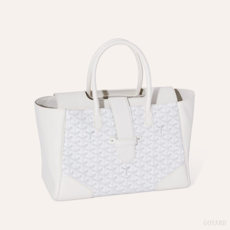 Goyard Saïgon tote bag Håndveske Hvite | GY-XFN3649