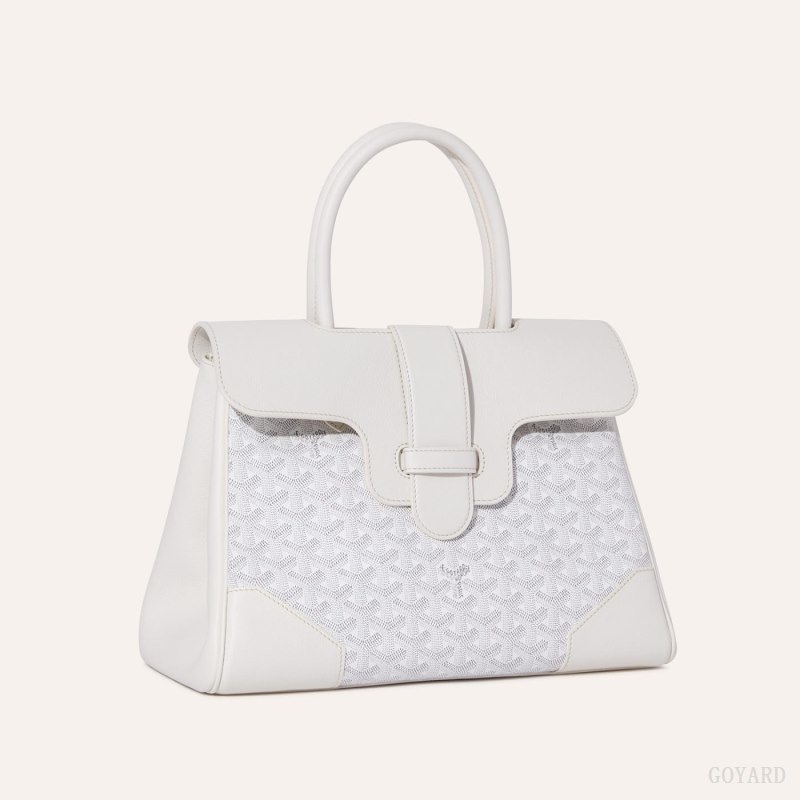 Goyard Saïgon tote bag Håndveske Hvite | GY-XFN3649
