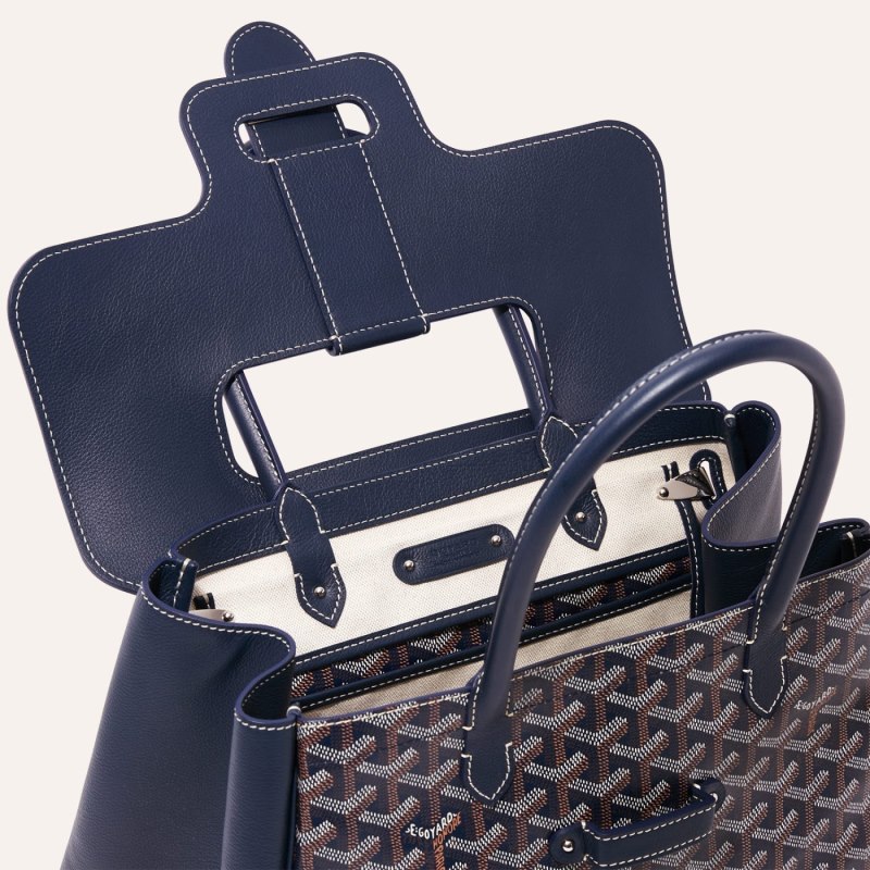 Goyard Saïgon tote bag Håndveske Marineblå Blå | GY-DEN9770