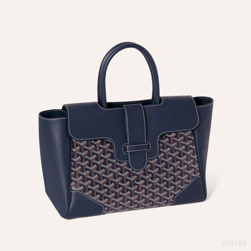 Goyard Saïgon tote bag Håndveske Marineblå Blå | GY-DEN9770