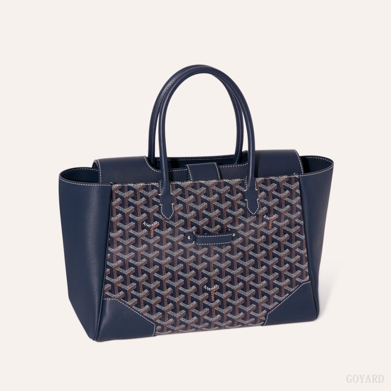 Goyard Saïgon tote bag Håndveske Marineblå Blå | GY-DEN9770