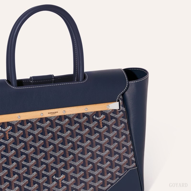 Goyard Saïgon tote bag Håndveske Marineblå Blå | GY-DEN9770