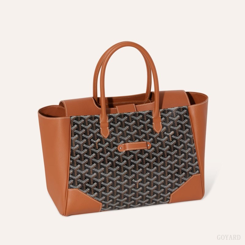 Goyard Saïgon tote bag Håndveske Svarte Brune | GY-FCI8688
