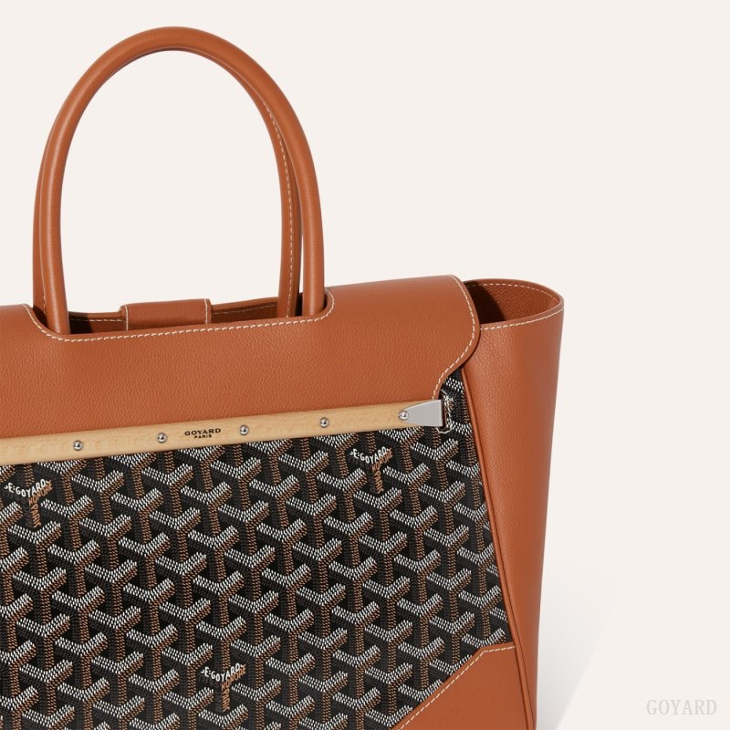 Goyard Saïgon tote bag Håndveske Svarte Brune | GY-FCI8688