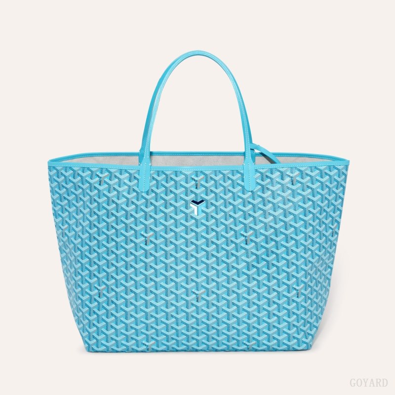 Goyard Saint Louis GM Bag and Balise Beach Towel Tote Veske Turkis | GY-LLK9186