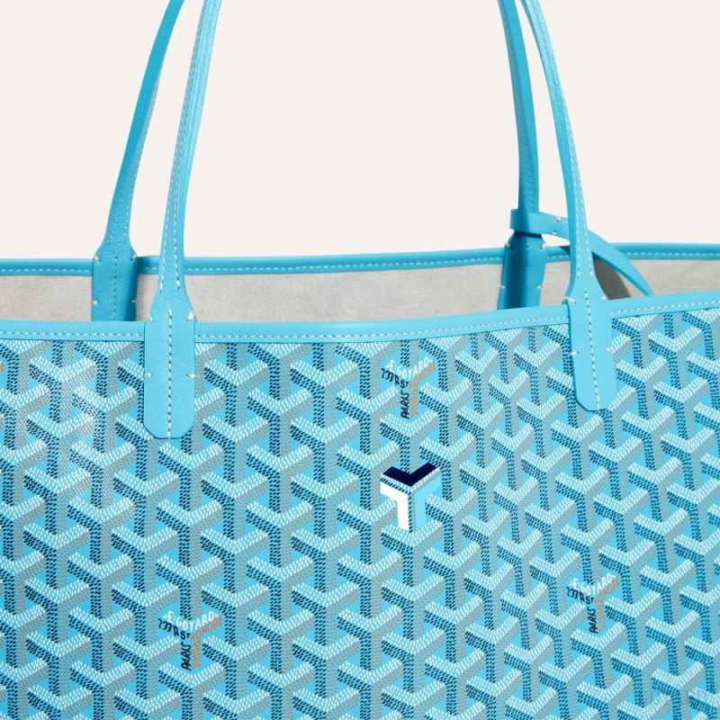 Goyard Saint Louis GM Bag and Balise Beach Towel Tote Veske Turkis | GY-LLK9186