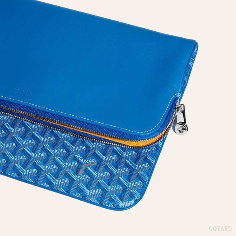 Goyard Sainte-Marie GM Clutch Vesker Blå | GY-WPO7478