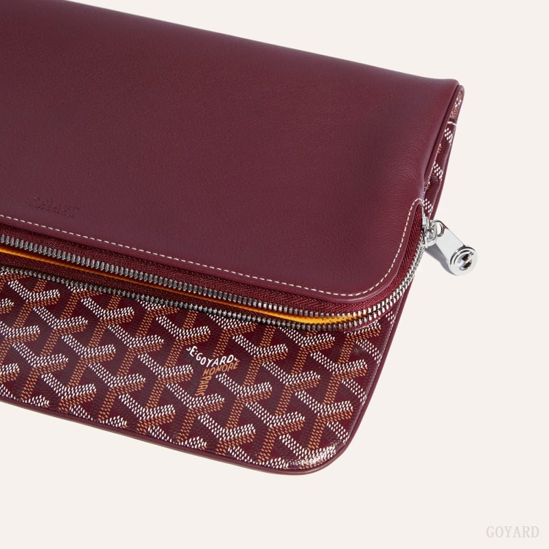 Goyard Sainte-Marie GM Clutch Vesker Burgunder | GY-DLR2306