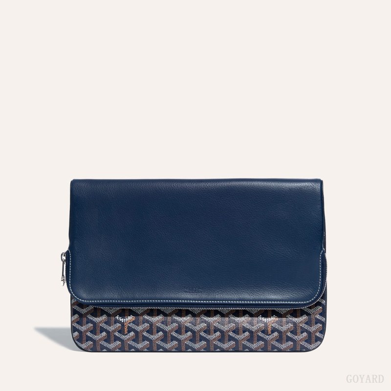Goyard Sainte-Marie GM Clutch Vesker Marineblå Blå | GY-PNO0689