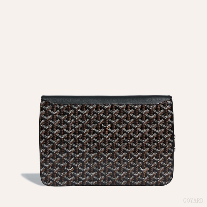 Goyard Sainte-Marie GM Clutch Vesker Svarte | GY-GFW2888