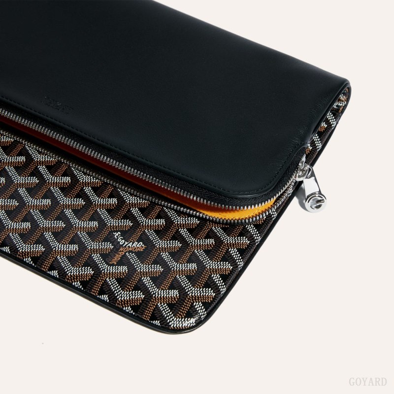 Goyard Sainte-Marie GM Clutch Vesker Svarte | GY-GFW2888