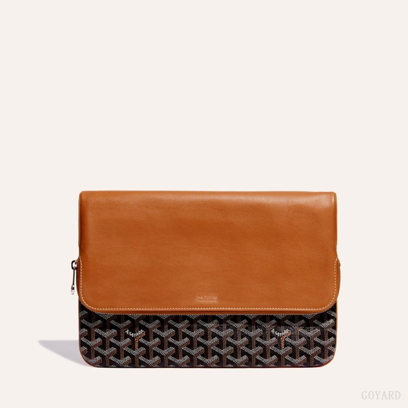 Goyard Sainte-Marie GM Clutch Vesker Svarte Brune | GY-MRC4937