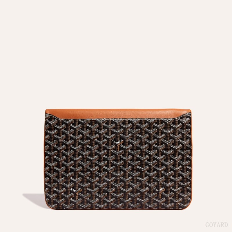 Goyard Sainte-Marie GM Clutch Vesker Svarte Brune | GY-MRC4937