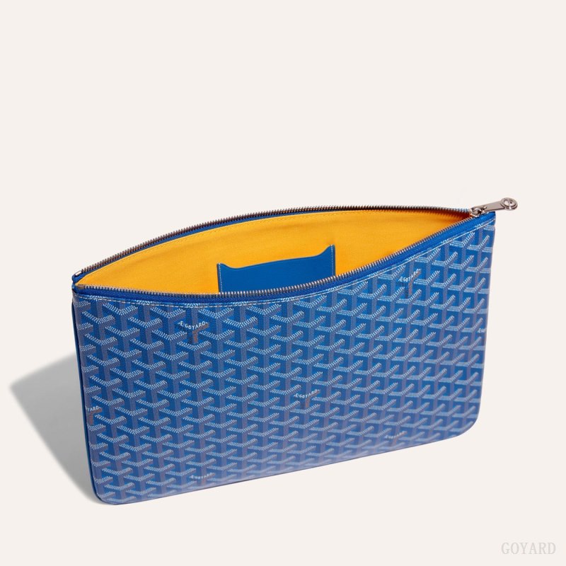 Goyard Sénat MGM Pouch Pouches Blå | GY-NOJ1742