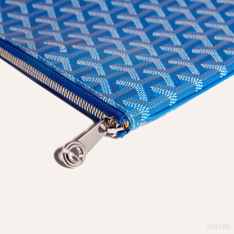 Goyard Sénat MGM Pouch Pouches Blå | GY-NOJ1742