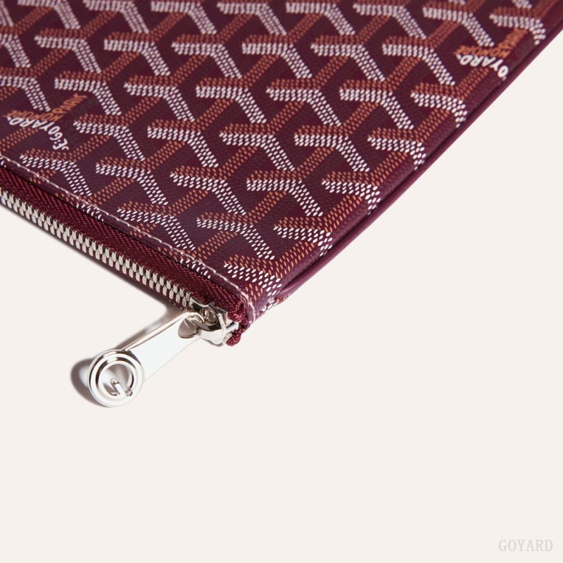 Goyard Sénat MGM Pouch Pouches Burgunder | GY-EPE2503