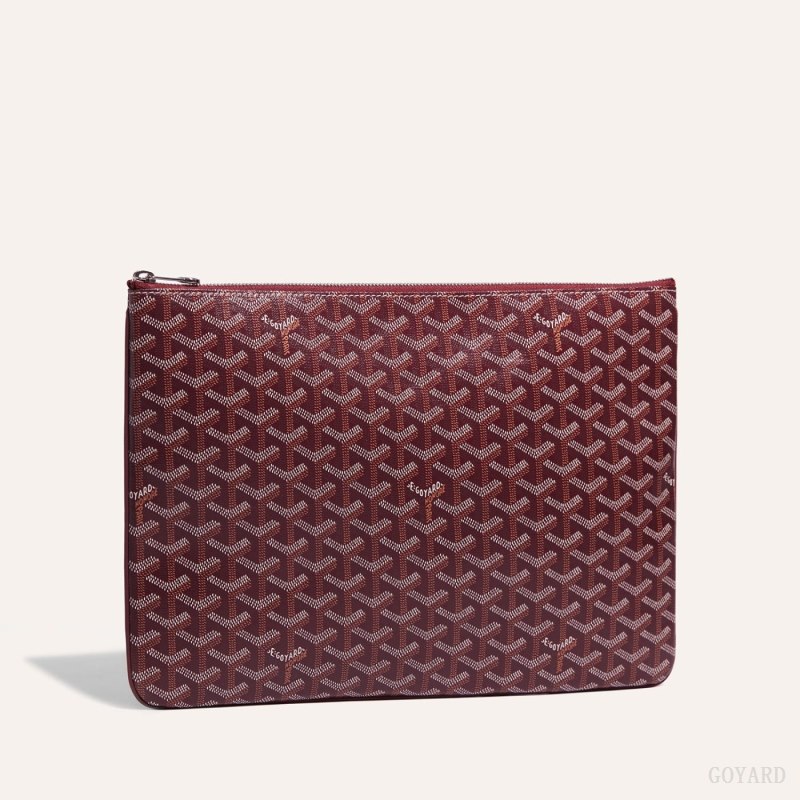 Goyard Sénat MGM Pouch Pouches Burgunder | GY-EPE2503